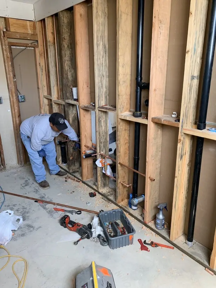 Commercial rough-in plumbing for Gas Line Repair in International Falls